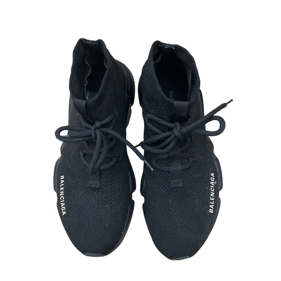 Balenciaga Shoes - Balenciaga Black Speed Lace-up sneakers